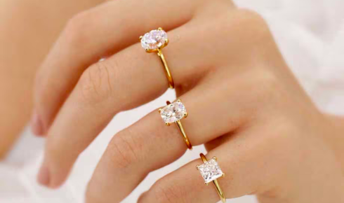 gold engagement rings